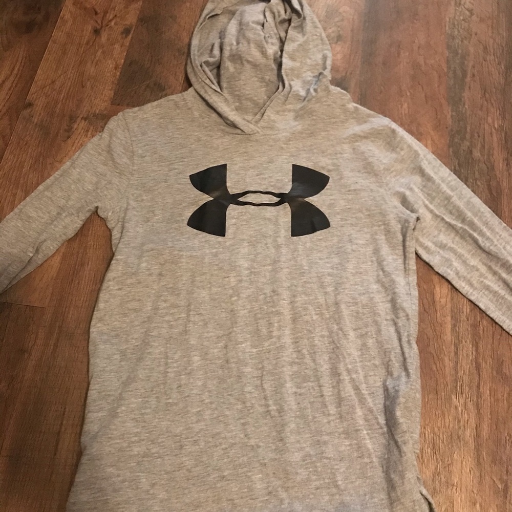 Boys Under Armour shirt with hood